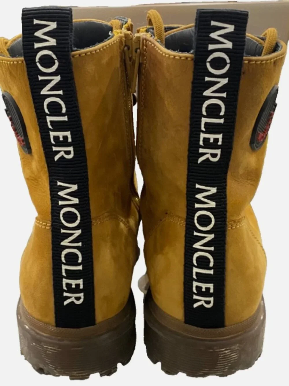 Moncler Toddlers Beige Petit Mercurious Ankle Boots Shoes